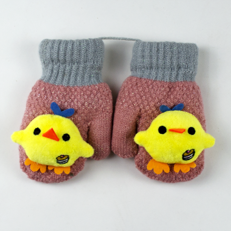 Дитячі зимові рукавички