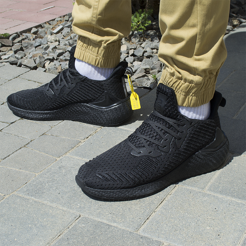 Осінь-весна чорні кросівки HighWay