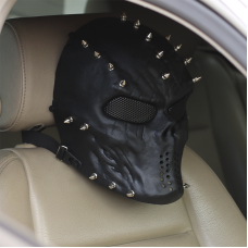 Чорна маска HighWay Bastion з шипами