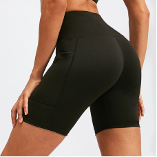 Жіночі компресійні шорти HighWay велосипедки чорні
