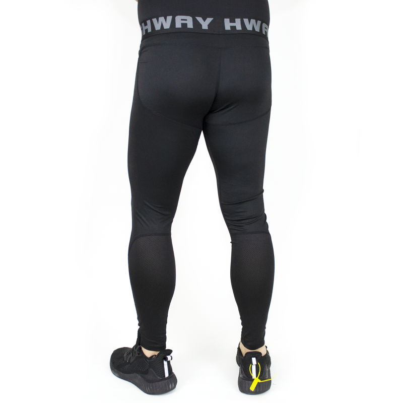Чоловічі компресійні штани HighWay чорні