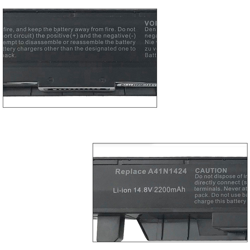 Аккумулятор (батарея) для ноутбука ASUS ZX50 FX51V GL552JX VX50I FX-PRO A41N1424