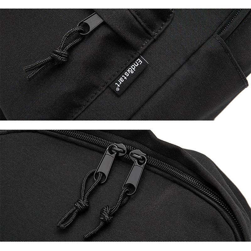 Рюкзак міський з жабкою чорний