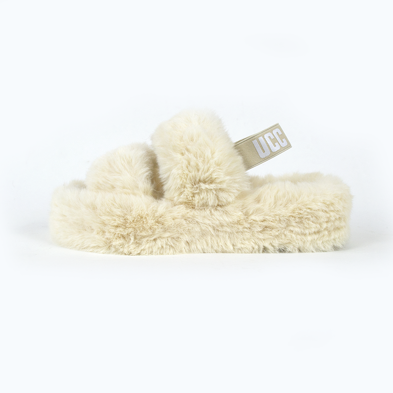 Жіночі босоніжки з хутром сандалі