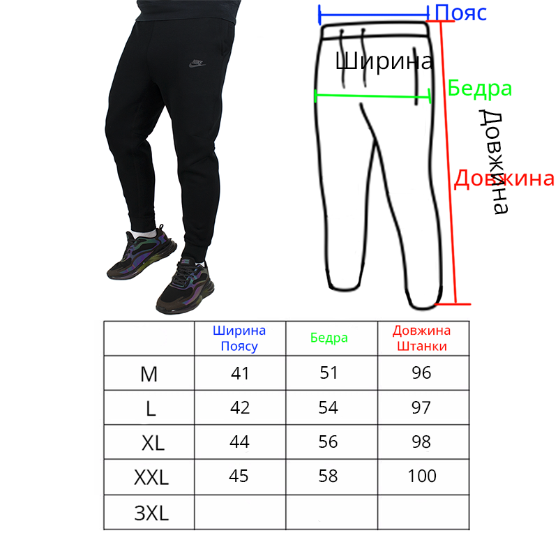 Штани Nike Tech Fleece Jogger fb8002-010