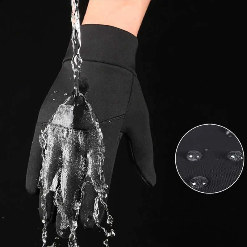 Рукавиці зимові чоловічі чорні водонепроникні L 