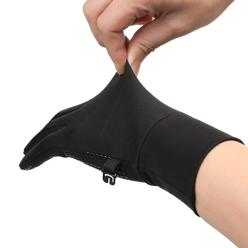 Рукавиці для тренувань чоловічі чорні на осінь M/L та L/XL